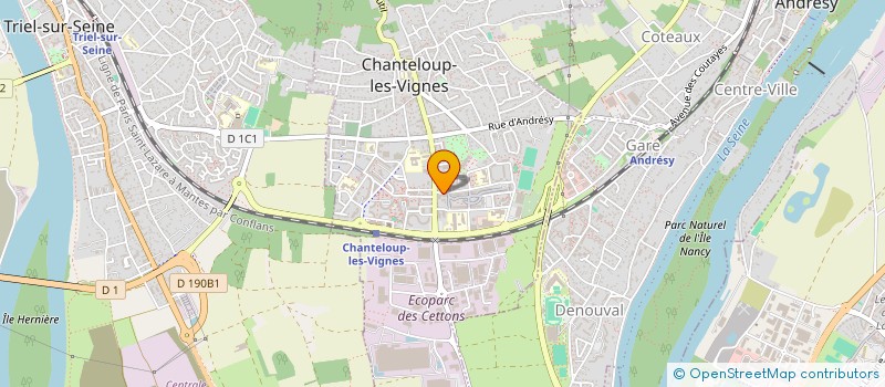 localisation de l'entreprise M.S.K  CHANTELOUP-LES-VIGNES