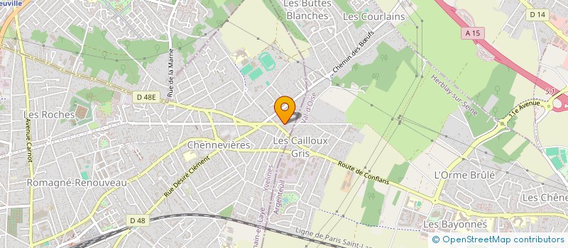 localisation de l'entreprise M.S.K  CONFLANS-SAINTE-HONORINE