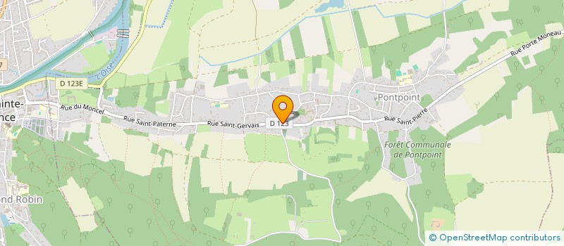 localisation de l'entreprise M.S.L.  WAVIGNIES