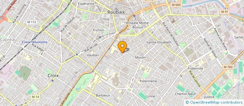 localisation de l'entreprise M.S LOC  ROUBAIX