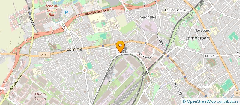 localisation de l'entreprise M.S.M. à LILLE