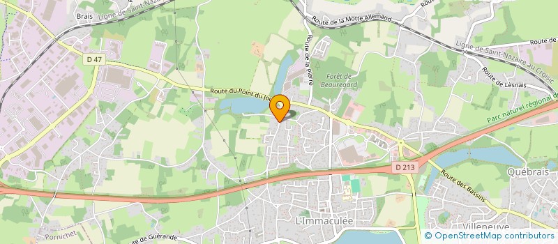 localisation de l'entreprise M.S.M.C  SAINT-NAZAIRE