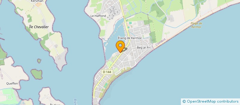 localisation de l'entreprise M.S.M.T.  ILE-TUDY