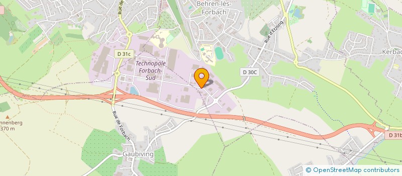 localisation de l'entreprise M.S.N  BEHREN-LES-FORBACH