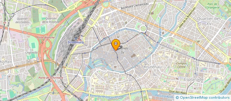 localisation de l'entreprise M.S.N. DIFFUSION à STRASBOURG