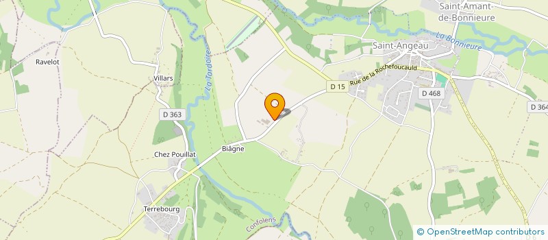 localisation de l'entreprise M.S NETTOYAGE à VAL-DE-BONNIEURE