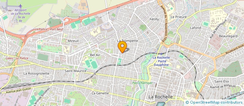 localisation de l'entreprise M S P  LA ROCHELLE