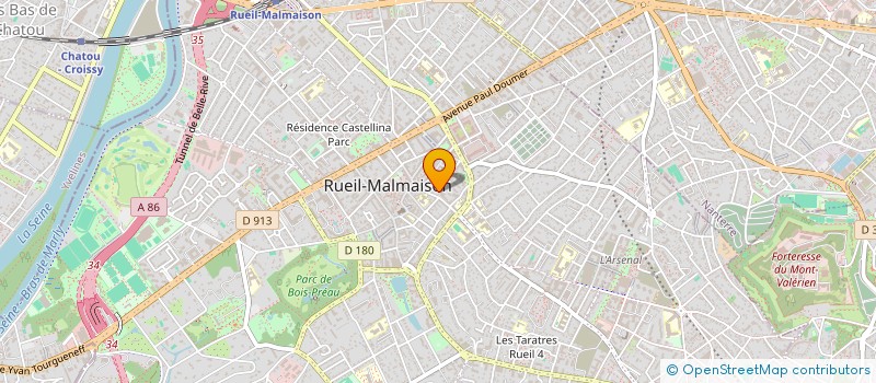 localisation de l'entreprise M.S.P.N. à RUEIL-MALMAISON