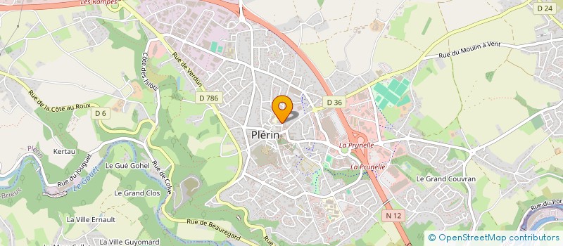 localisation de l'entreprise M.S PATRIMOINE  PLERIN