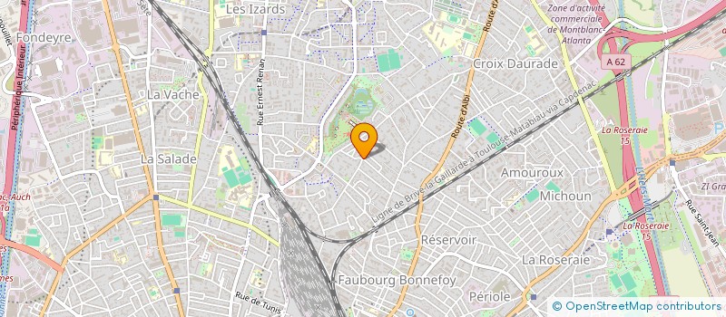 localisation de l'entreprise M.S.PRO à TOULOUSE