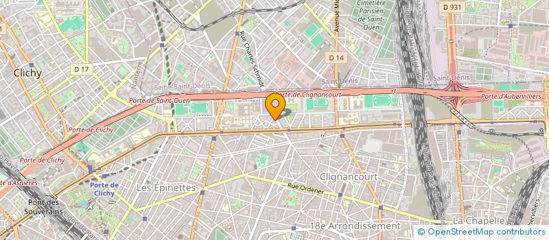 localisation de l'entreprise M.S.R.  PARIS