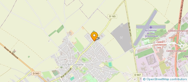 localisation de l'entreprise M.S.R.  LOOS-EN-GOHELLE