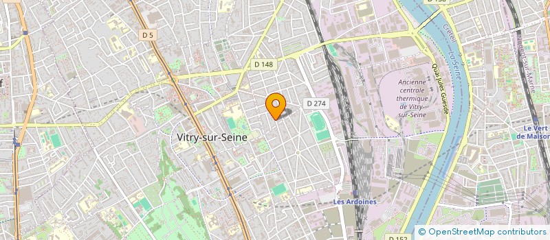 localisation de l'entreprise M S RENOV à VITRY-SUR-SEINE