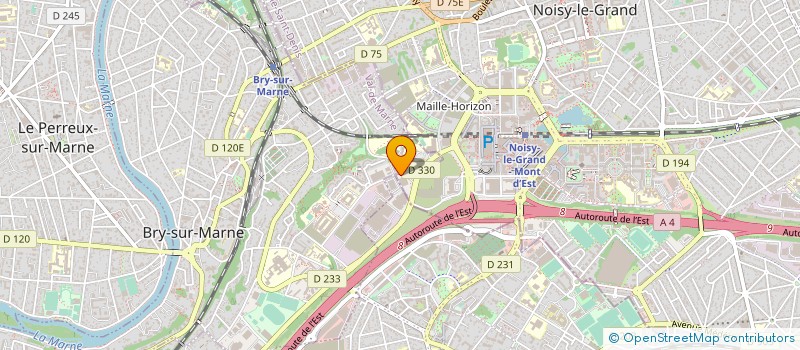 localisation de l'entreprise M S S à NOISY-LE-GRAND