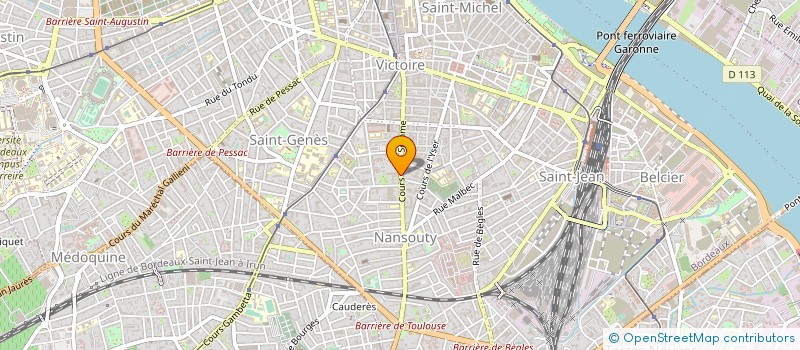 localisation de l'entreprise M S SARL  BORDEAUX