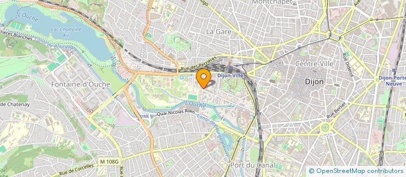 localisation de l'entreprise M.S. SECURITE PRIVEE à DIJON