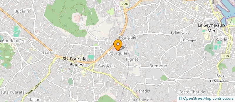 localisation de l'entreprise M.S. SERVICES à SIX-FOURS-LES-PLAGES