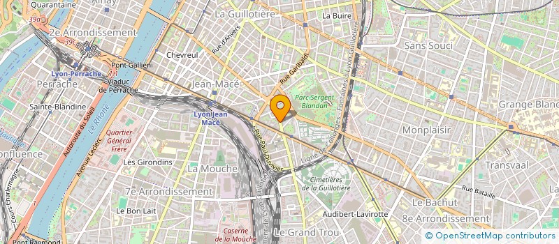 localisation de l'entreprise M.S TRANSPORT à LYON