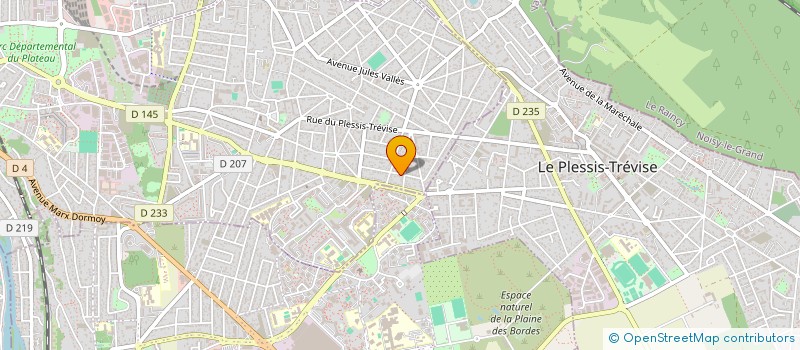 localisation de l'entreprise M.S. TRANSPORTS  CHAMPIGNY-SUR-MARNE