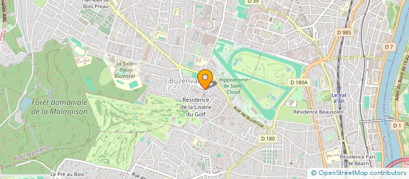 localisation de l'entreprise M SABRA IMMOBILIER à RUEIL-MALMAISON