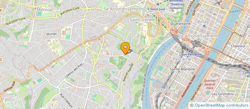 localisation de l'entreprise M SAGNIMORTE  SAINTE-FOY-LES-LYON