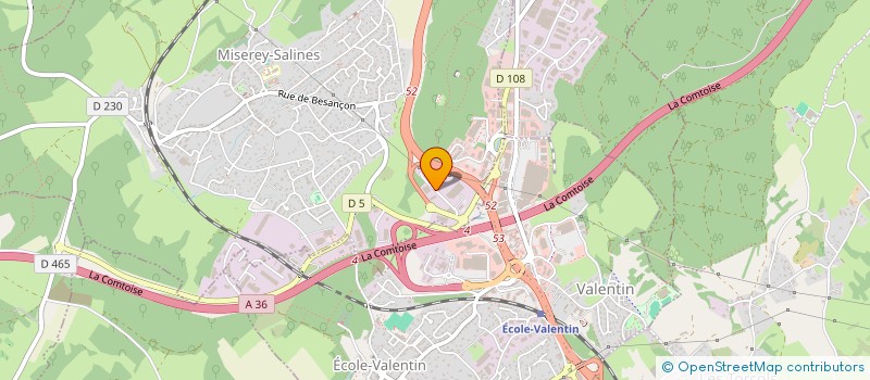 localisation de l'entreprise M'SALONS  SAONE