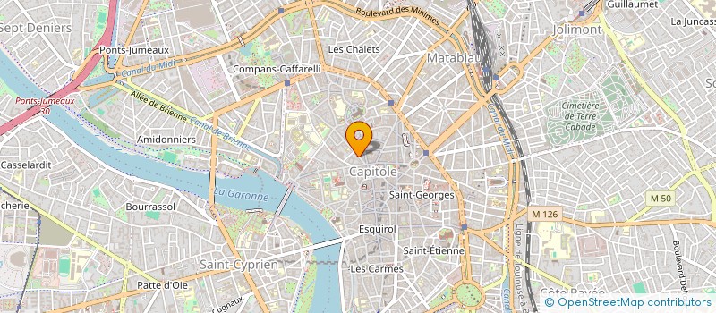 localisation de l'entreprise M&SC à TOULOUSE