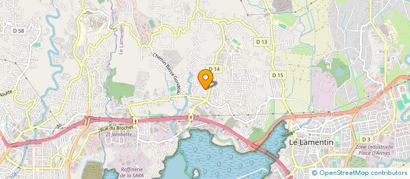 localisation de l'entreprise M'SERVICES  LE LAMENTIN