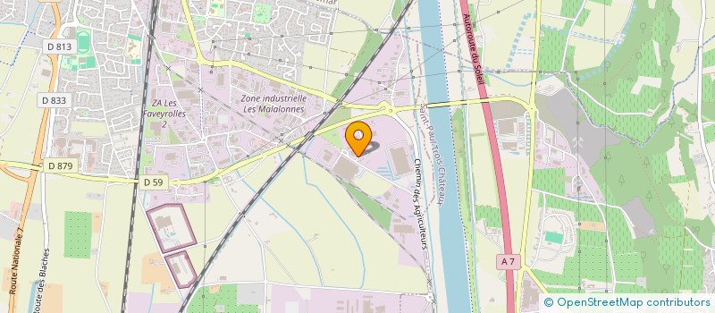 localisation de l'entreprise M SERVICES  SAINT-PAUL-TROIS-CHATEAUX