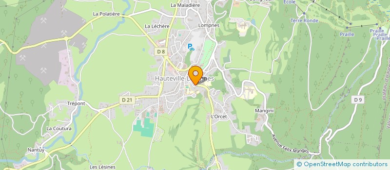 localisation de l'entreprise M'SI  PLATEAU D'HAUTEVILLE