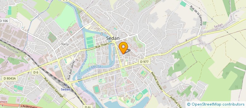 localisation de l'entreprise M.SIGNATURE  SEDAN