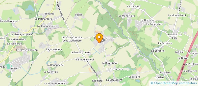 localisation de l'entreprise M'SO TECH à CARQUEFOU