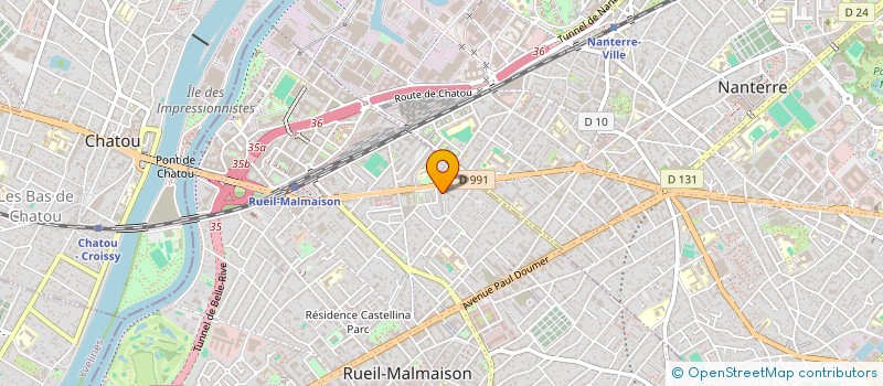 localisation de l'entreprise M.SOFTWARE AND MARKETING  RUEIL-MALMAISON