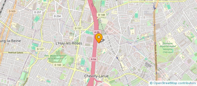 localisation de l'entreprise M SOLS  L'HAY-LES-ROSES