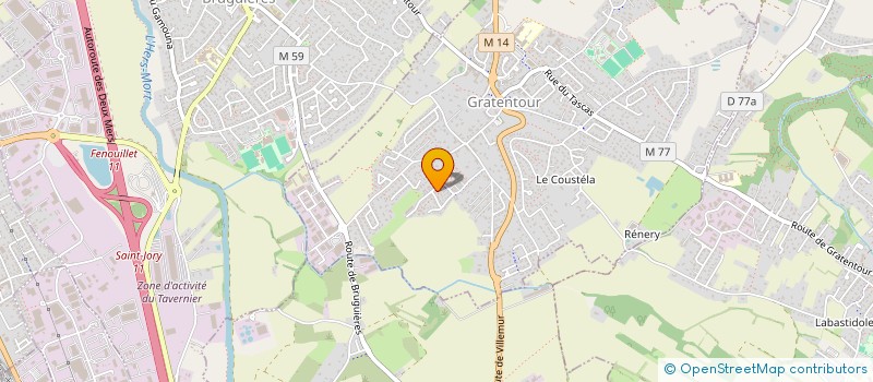 localisation de l'entreprise M SOLUTIONS PROPRETE  GRATENTOUR