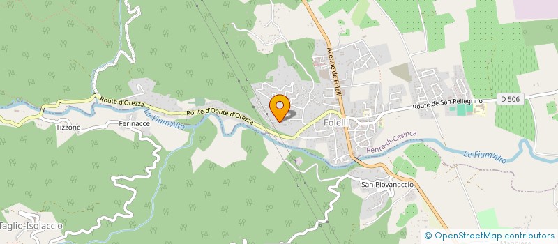 localisation de l'entreprise M-SP à PENTA-DI-CASINCA