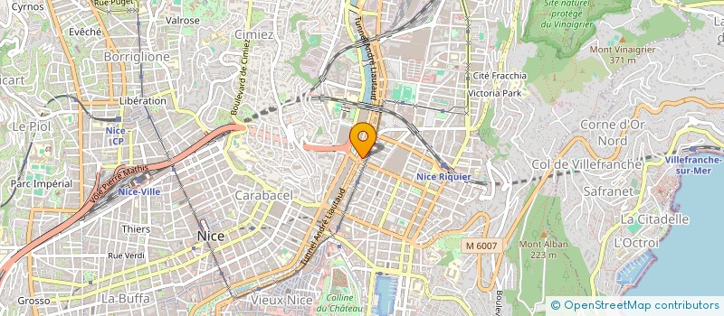 localisation de l'entreprise M SPEED à NICE