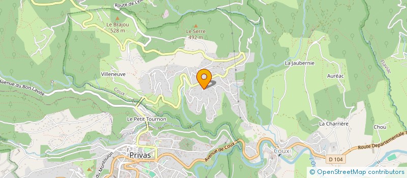 localisation de l'entreprise M-SPORT CAPITAL  COUX