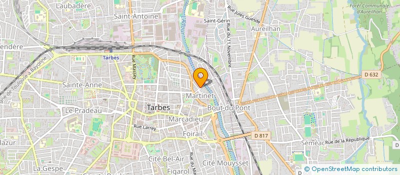 localisation de l'entreprise M'SSADA IMMO  TARBES