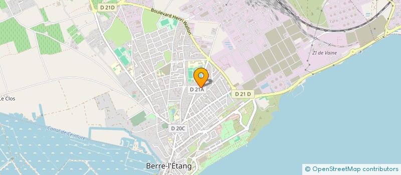 localisation de l'entreprise M'SSAED BTP à BERRE-L'ETANG