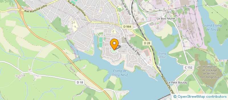 localisation de l'entreprise M STARTSERVE à TORCY