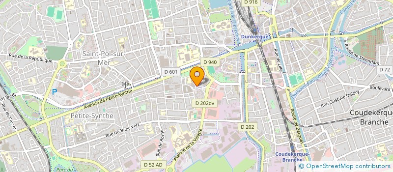 localisation de l'entreprise M.STEEN, H.VANLOOCKE, A.MULLEMEESTER à DUNKERQUE
