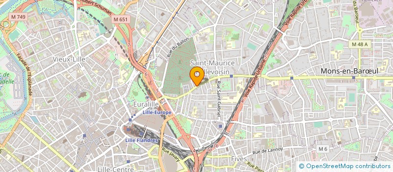 localisation de l'entreprise M'STREET LOC à LILLE