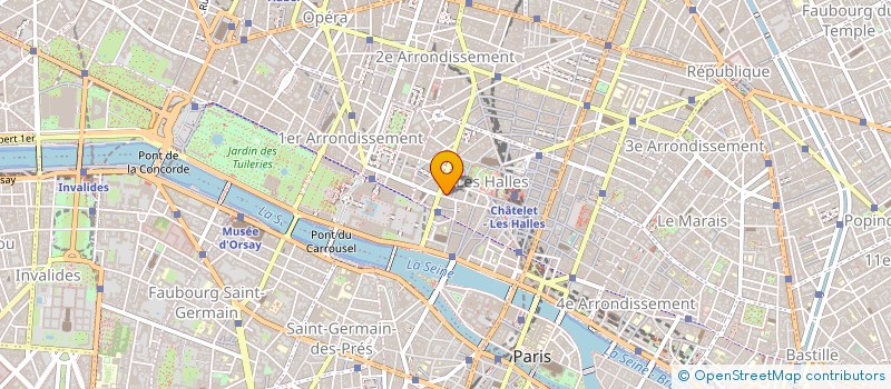 localisation de l'entreprise M STUDIO à PARIS