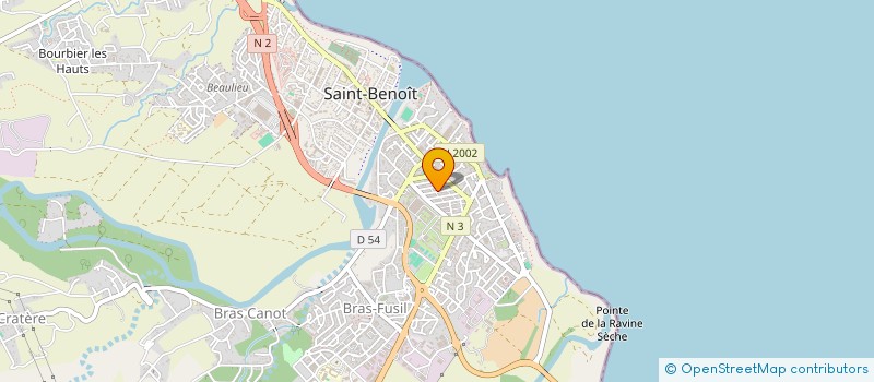 localisation de l'entreprise M STUDIO HOLDING  SAINT-BENOIT