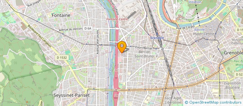 localisation de l'entreprise M T 2 M  GRENOBLE