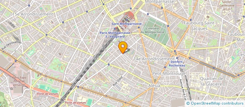 localisation de l'entreprise M & T  PARIS