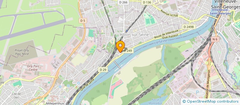 localisation de l'entreprise M.T.A GOMES  ABLON-SUR-SEINE