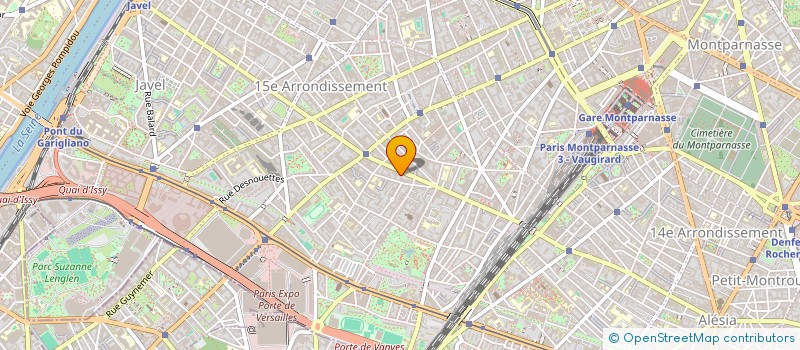 localisation de l'entreprise M. T. B.  PARIS