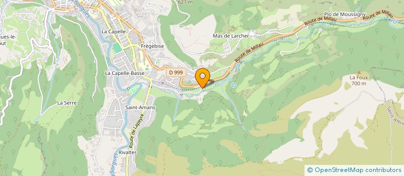 localisation de l'entreprise M.T.C.H.J.M  SAINT-AFFRIQUE